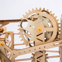 Robotime LG503 3D Holzpuzzle Kugelbahn Bausatz 260 Teile