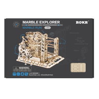 Robotime LG503 3D Holzpuzzle Kugelbahn Bausatz 260 Teile