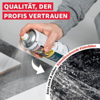 Profi Sprühkleber extra stark 400ml dauerhafte Verklebung verstellbares Ventil