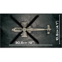 Cobi 5808 AH-64 Apache Bausatz 510 Teile