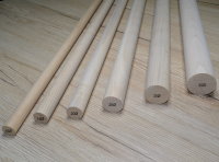 Rundstab Buche Buchenholz Rundstab 1000mm, Ø 16mm,...