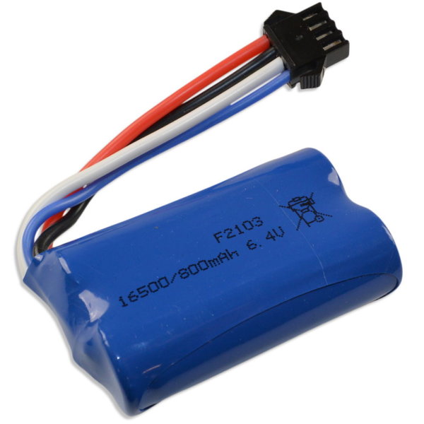Li-Ion Akku 16500 6,4V 800mAh Ersatzakku RC Car WL-Toy 18428 18429