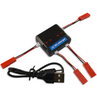 USB Ladegerät für 1S 3,7V Lipo Akku Syma X5 SW...