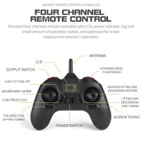 F03 4.5 Kanal 2,4 Ghz Flybarless RC Heli RC ferngesteuerter Hubschrauber RTF
