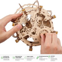 UGEARS Aquarium mechanischer Holz-Modellbausatz 3D Holz-Puzzle