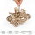 UGEARS Scrambler UGR-10 Motorrad mit Beiwagen Modellbausatz 3D Holz-Puzzle