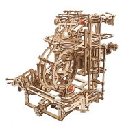 UGEARS Stufenbahn Murmelbahn Modellbau 3D Holz Puzzle Bausatz 70157