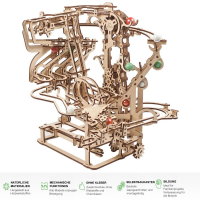 UGEARS Kettenbahn Murmelbahn Modellbau 3D Holz Puzzle...