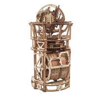 UGEARS Tourbillon-Tischuhr Sternengucker 3D Holz Bausatz Puzzle 70162