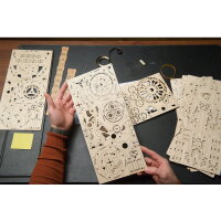 UGEARS Tourbillon-Tischuhr Sternengucker 3D Holz Bausatz Puzzle 70162