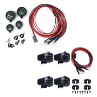 4x LED Spotlight Karosserie Beleuchtung Scheinwerfer...