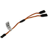 Graupner Servokabel Y-Kabel V Kabel 30,0cm, 15,0cm AWG26...
