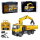Huina 1575 RC Kipplaster Muldenkipper LKW mit Kran Licht Sound 1:14 2,4 GHz