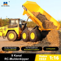 Huina 1553 Sound-Licht RC Kipplaster Muldenkipper Dumper...