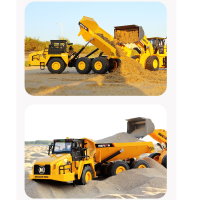 Huina 1553 Sound-Licht RC Kipplaster Muldenkipper Dumper Baufahrzeug 1:16 2,4GHz