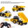 Huina 1553 Sound-Licht RC Kipplaster Muldenkipper Dumper Baufahrzeug 1:16 2,4GHz