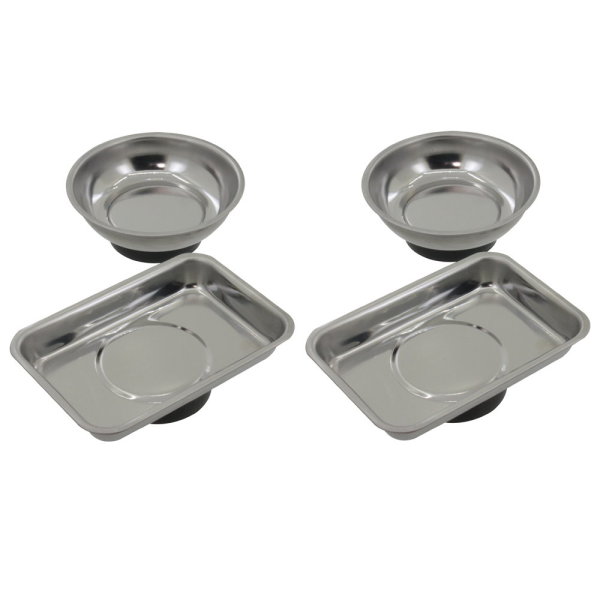 Magnetschalen Magnetteller Haftschale magnetische Schrauben Schale Set 4-tlg