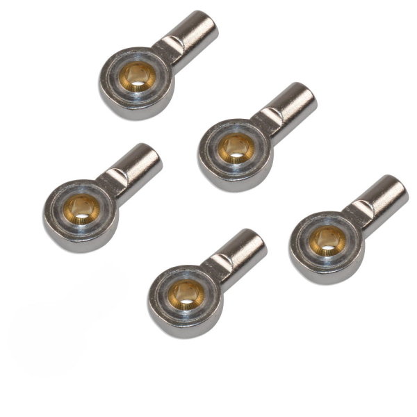 M2 Kugelgelenk Kugelkopf Anlenkung Alu 15mm M2 x 2 x 3,5 / 5 Stück