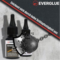 Industrie Sekundenkleber schwarz  Gummi,Leder vibrationsbeständig Schlagfest 20g