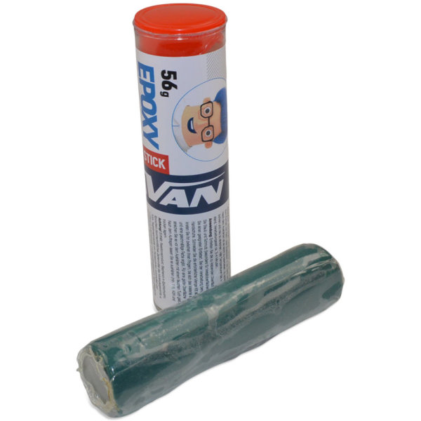 KAVAN Epoxy Stick Stahl 56g Knetmetall Kaltmetall 2K Epoxykitt Kleber Wasserfest