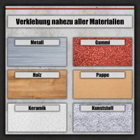 Industrie Sekundenkleber flexibel Styropor Depron  Gummi Kunststoff Metall 20g