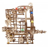 UGEARS Murmelbahn mit Stufenwinde 3D Holz Bausatz HolzPuzzle Modellbausatz 70170