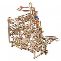 UGEARS Murmelbahn mit Stufenwinde 3D Holz Bausatz HolzPuzzle Modellbausatz 70170