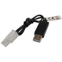 9,6V USB Ladekabel Ni-MH Akku RC Akku mit Tamiya Stecker...