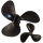 Schiffschraube Propeller 30-65 mm M4-M5 Gewinde Welle Graupner 2308 Größe wählen