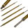 Schiffswelle Stevenrohr M4 4mm Messing Länge 210mm-235mm-255mm-300mm auswählen