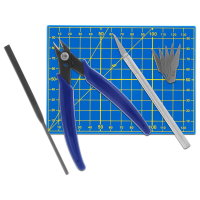 Werkzeug-Set Plastikmodellbau Seitenschneider...