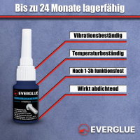 Schraubensicherung mittelfest 10g Gewindekleber Schrauben Sicherung bis M36