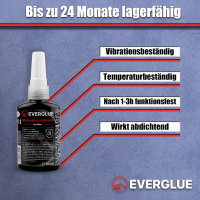 Schraubensicherung hochfest 50g Gewindekleber Schrauben Sicherung bis M20