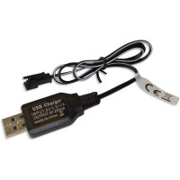 6,0V USB Ladekabel Ni-MH Akku RC Akku SM-P2 Stecker...