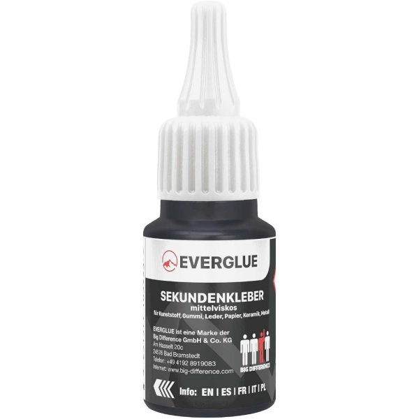 Industrie Sekundenkleber Superkleber mittelflüssig 20g Cyanacrylat Universal