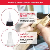 Industrie Sekundenkleber Superkleber mittelflüssig 20g Cyanacrylat Universal