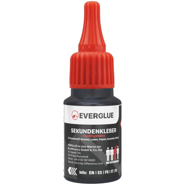 Industrie Sekundenkleber Superkleber dünnflüssig 20g Cyanacrylat Universal