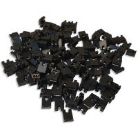 Jumper Stecker Steckbrücke RM2.54mm schwarz...