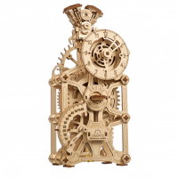 UGEARS Motoren Uhr V-Motor V-Zylinder 3D Holz Bausatz Puzzle Modellbausatz 70217