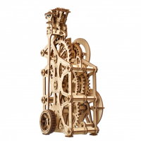 UGEARS Motoren Uhr V-Motor V-Zylinder 3D Holz Bausatz Puzzle Modellbausatz 70217