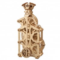 UGEARS Motoren Uhr V-Motor V-Zylinder 3D Holz Bausatz Puzzle Modellbausatz 70217