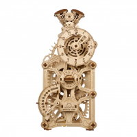 UGEARS Motoren Uhr V-Motor V-Zylinder 3D Holz Bausatz Puzzle Modellbausatz 70217