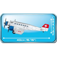 Cobi 5711 Junkers JU-52/3M WW2 Historical Flugzeug Bausatz 542 Teile / 2 Figuren
