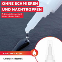 2K Industriekleber Sekundenkleber Set 40g Granulat Füllstoff +20g Sekundenkleber