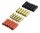 5 Paar 5,5mm Goldkontaktstecker Goldstecker + Schrumpfschlauch Lipo Akku
