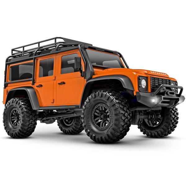 Traxxas TRX-4M Land Rover Defender 4x4 Crawler 1:18, orange RTR +Akku +Ladegerät