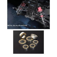 RC Car Monstertruck 1:16 16208 Brushless 2.4G 4WD 45km/h Metall Antrieb Off Road