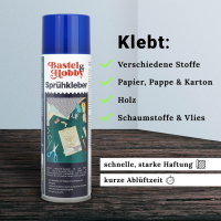 Bastelkleber Sprühkleber 500ml Kontaktkleber Kleber...