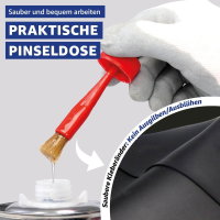 PVC-Quellschweißmittel Teichfolienkleber Folienkleber PVC Folie Pinseldose 200ml