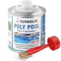 PVC-Quellschweißmittel Teichfolienkleber Folienkleber PVC Folie Pinseldose 200ml